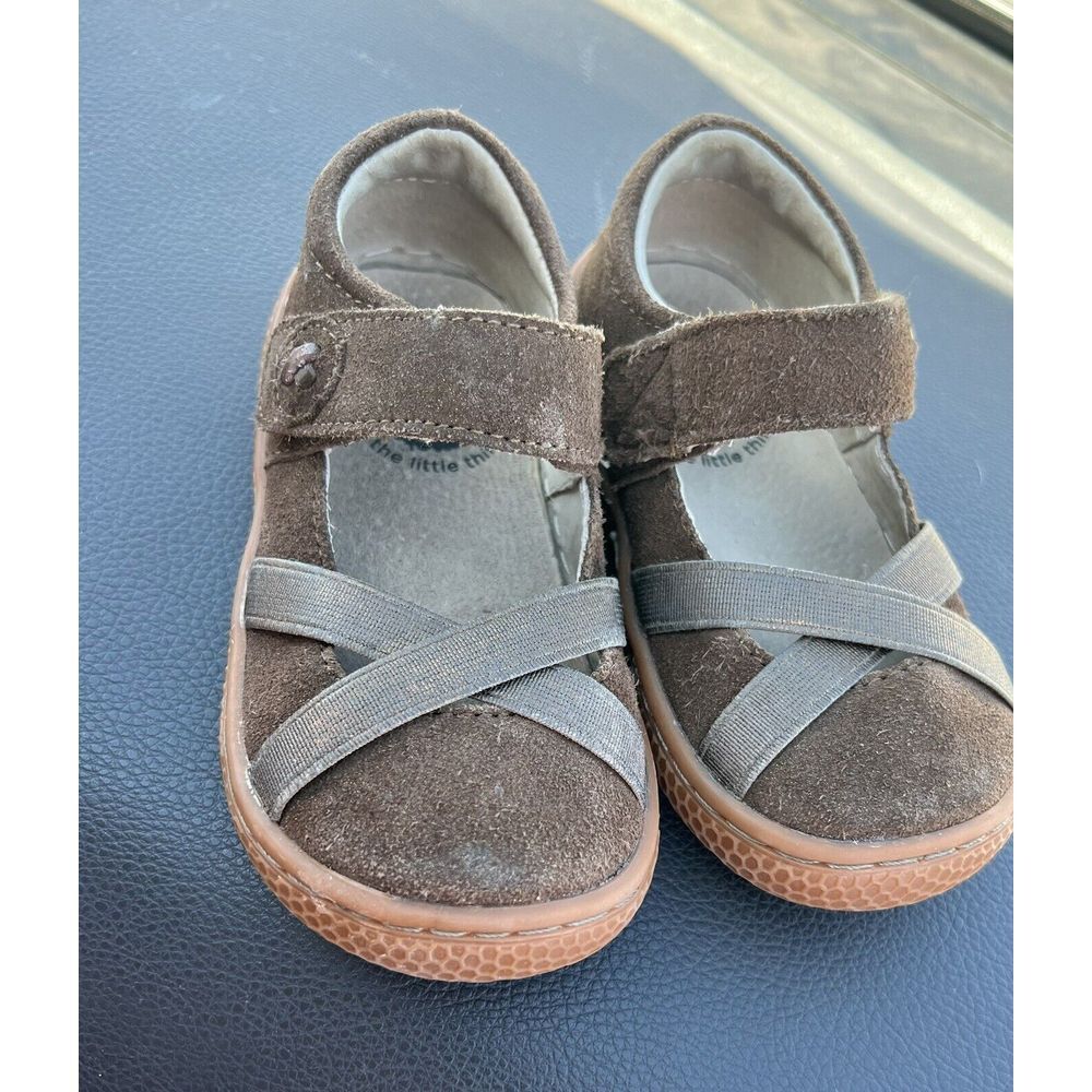 Livie And Lucus Mary Jane Style Shoes Gold Sparkle 6M